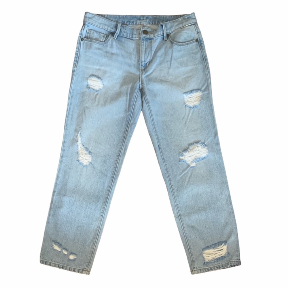 LOFT | Relaxed Straight Crop Jeans | 2
